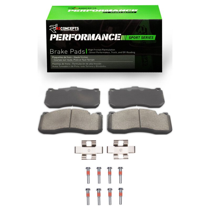 BMW 330I Brake Pads - Front - R1 Concepts - Performance Sport - `06-`13